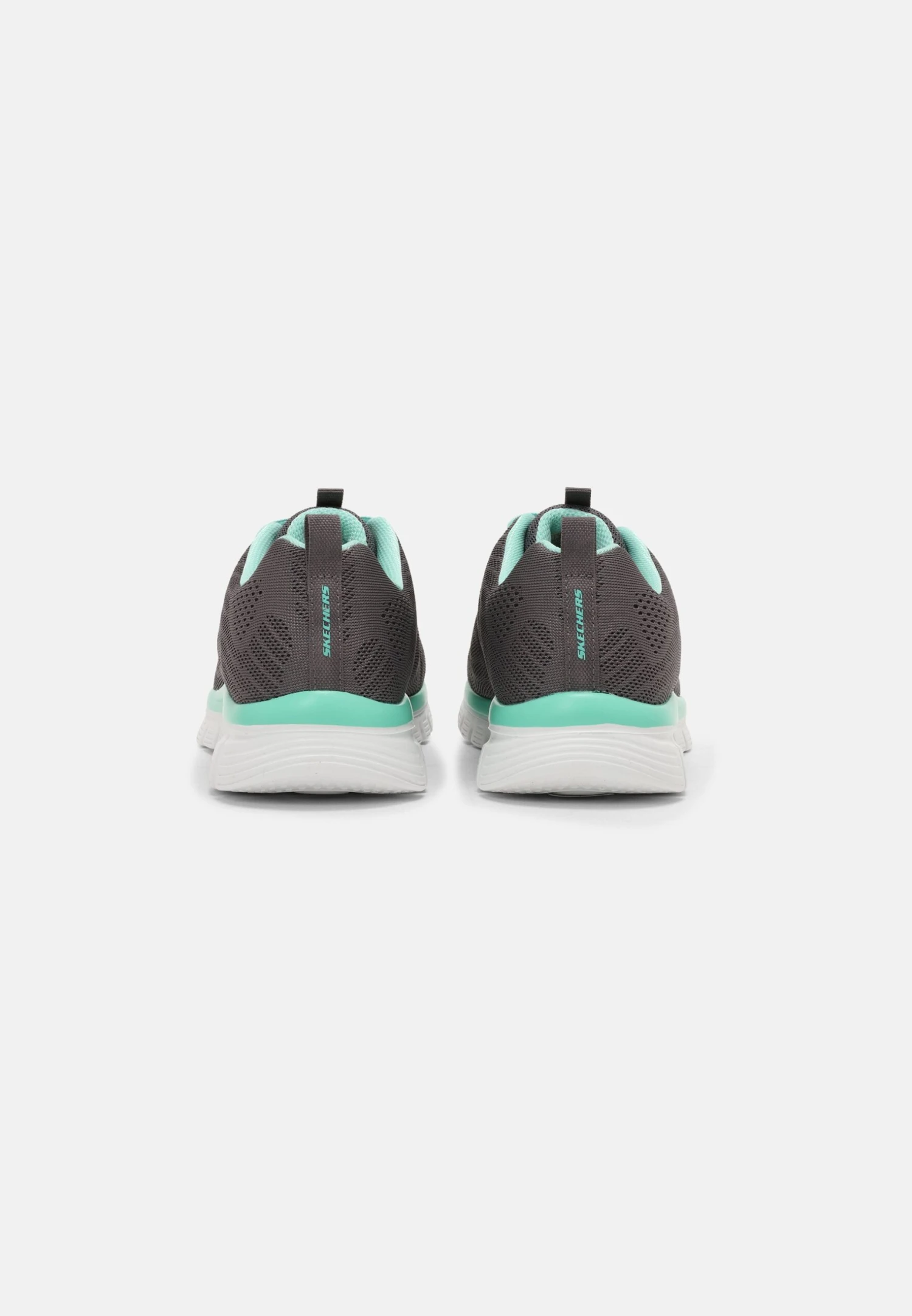 Graceful- Sneakers Laag - Charcoal/Green