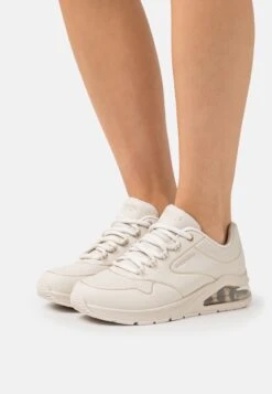 Uno 2 - Sneakers Laag - Off White Durabuck / Gold Trim