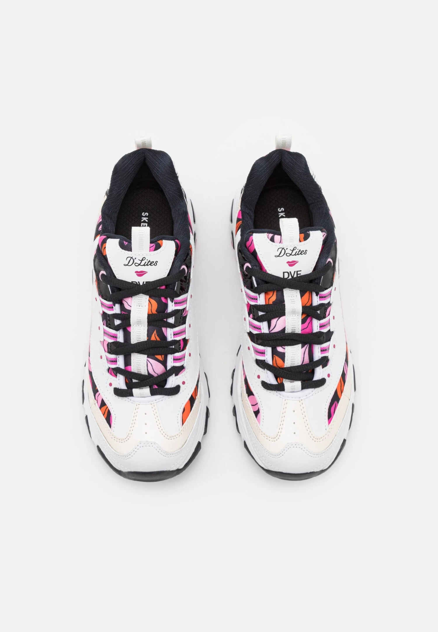 D'Lites Diane Von Fürstenberg - Sneakers Laag - White/Black /Pink