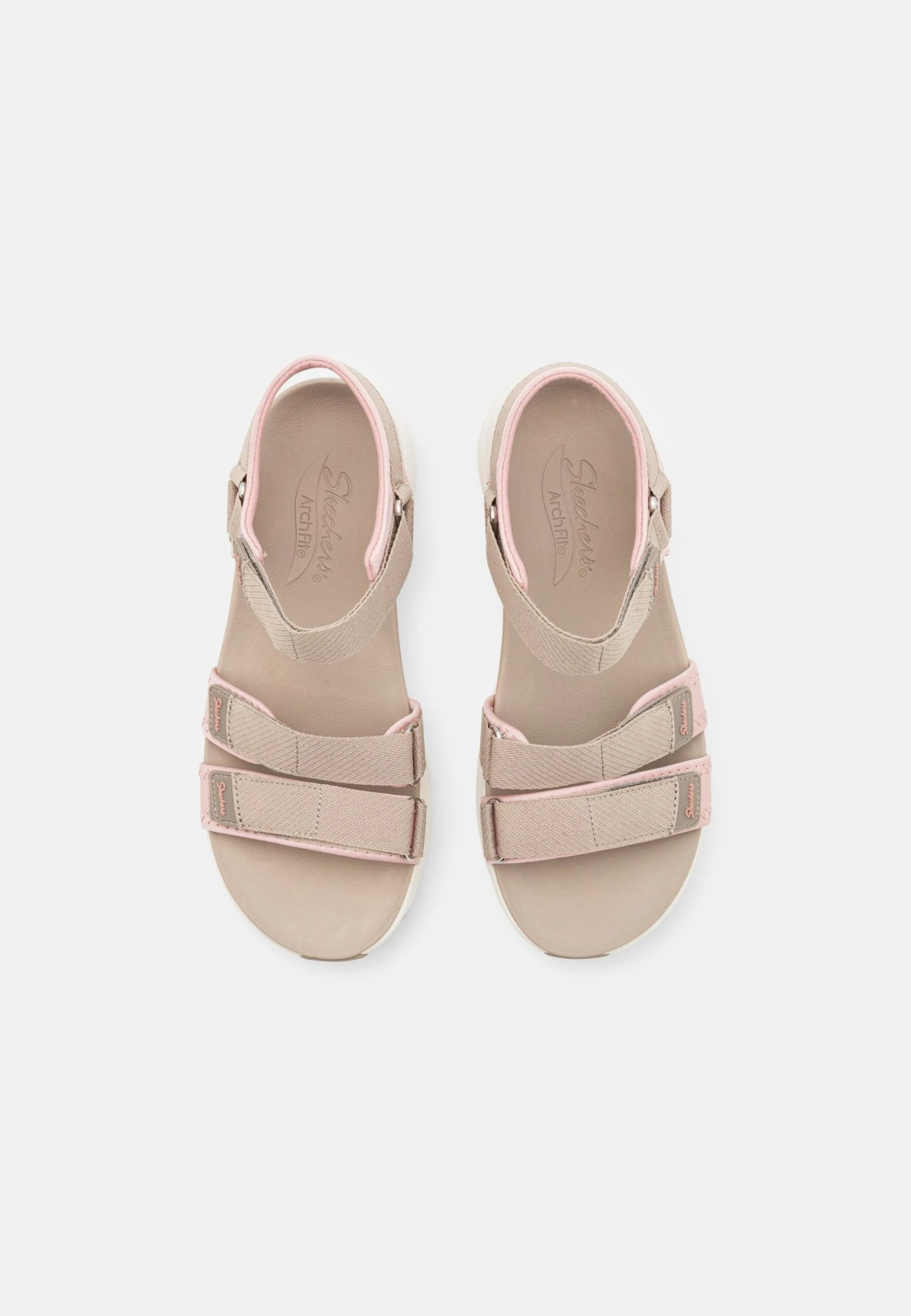 Arch Fit - Outdoorsandalen - Taupe Webbing/Pink Neoprene