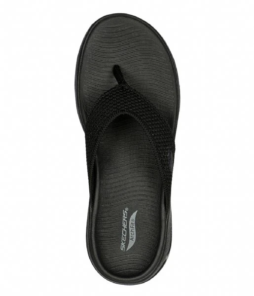 Go Walk Arch Fit Sandal Lumin Black Black