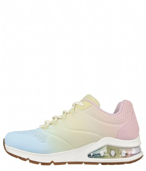 Uno 2 Color Waves White Multi