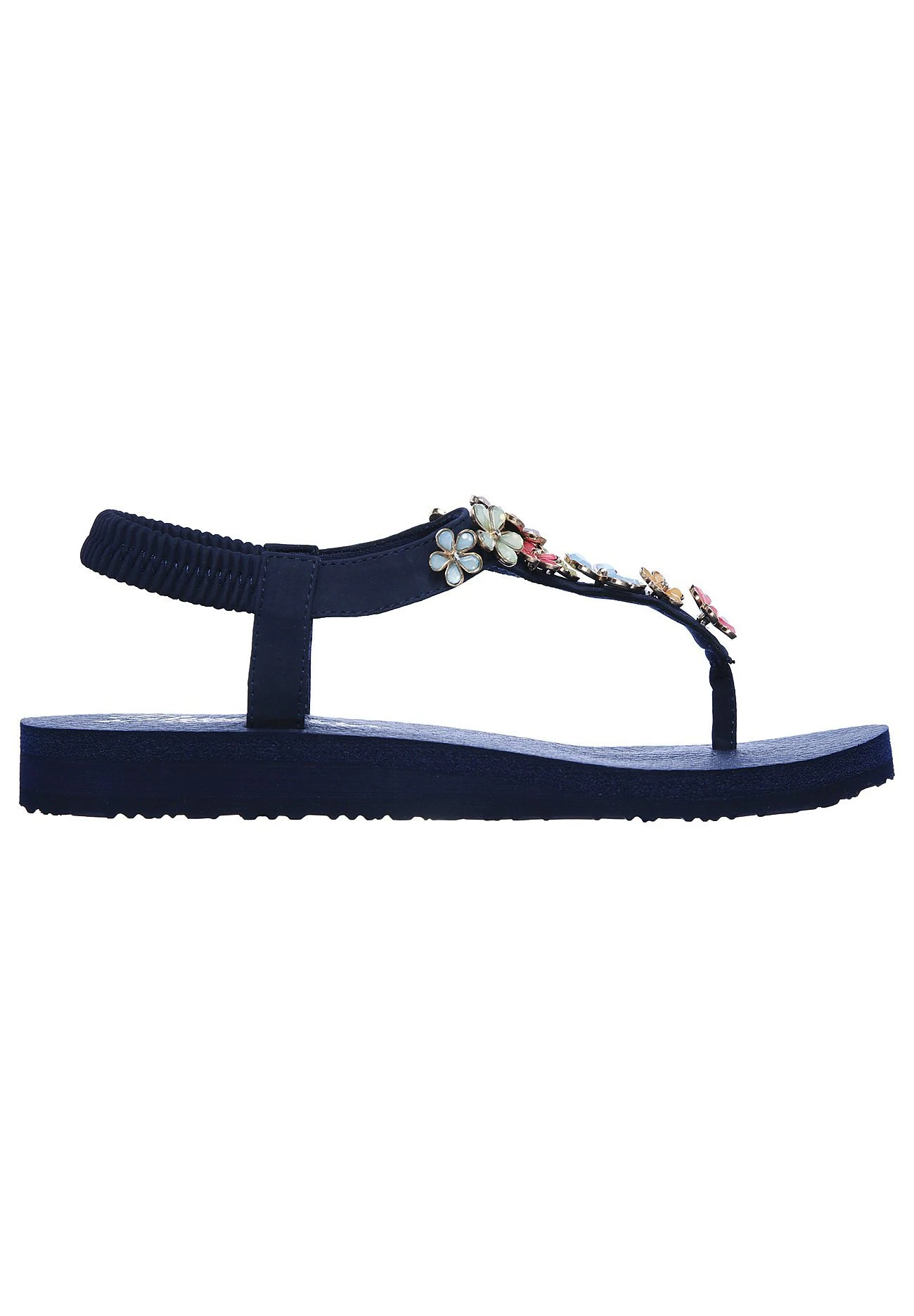 Meditation - Teensandalen - Navy Mitobuck/ Rhinestone Trim