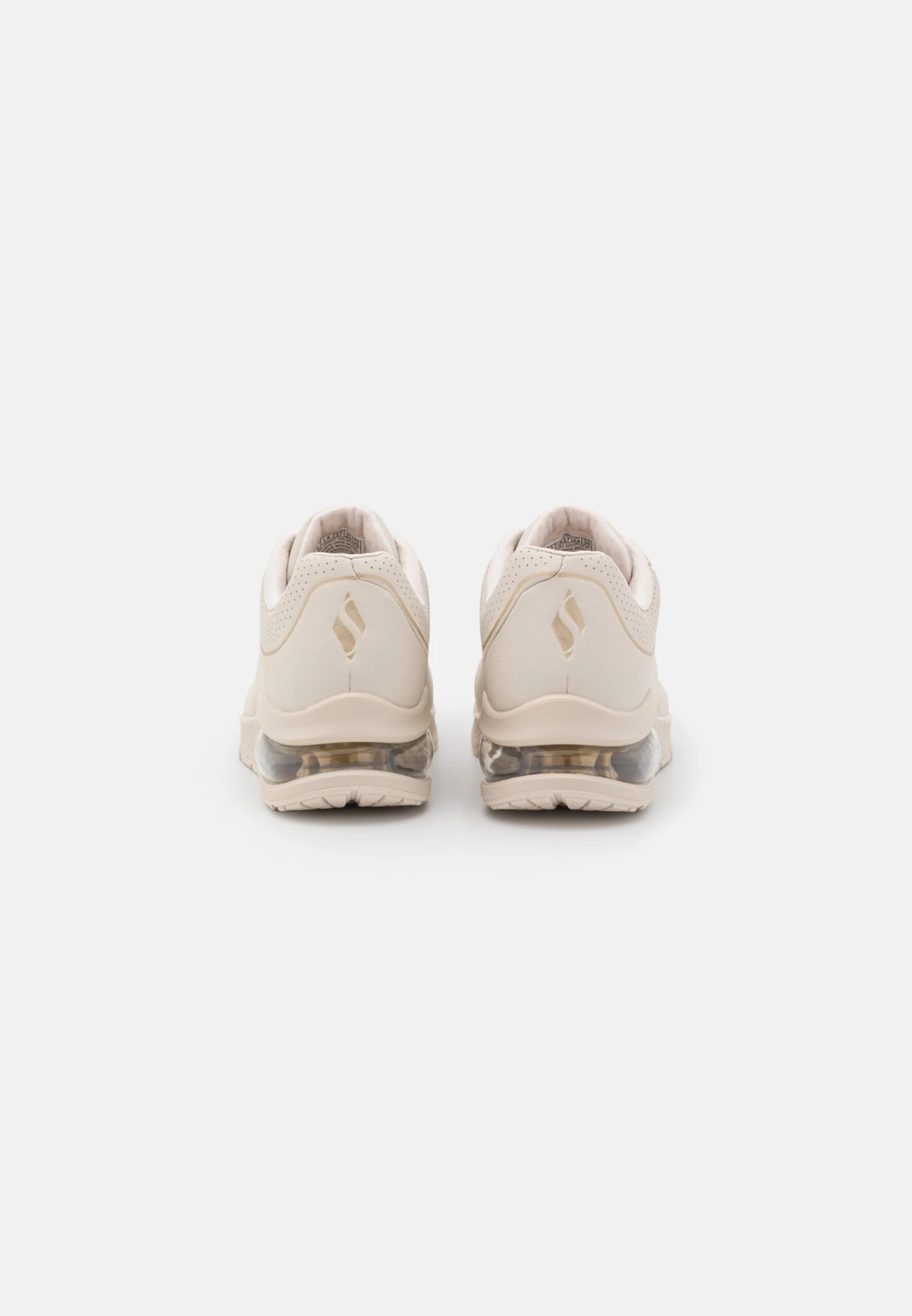 Uno 2 - Sneakers Laag - Off White Durabuck / Gold Trim