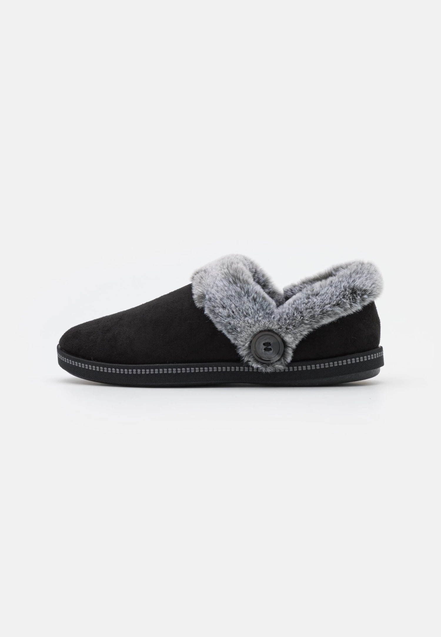 Wide Fit Cozy Campfire - Pantoffels - Black