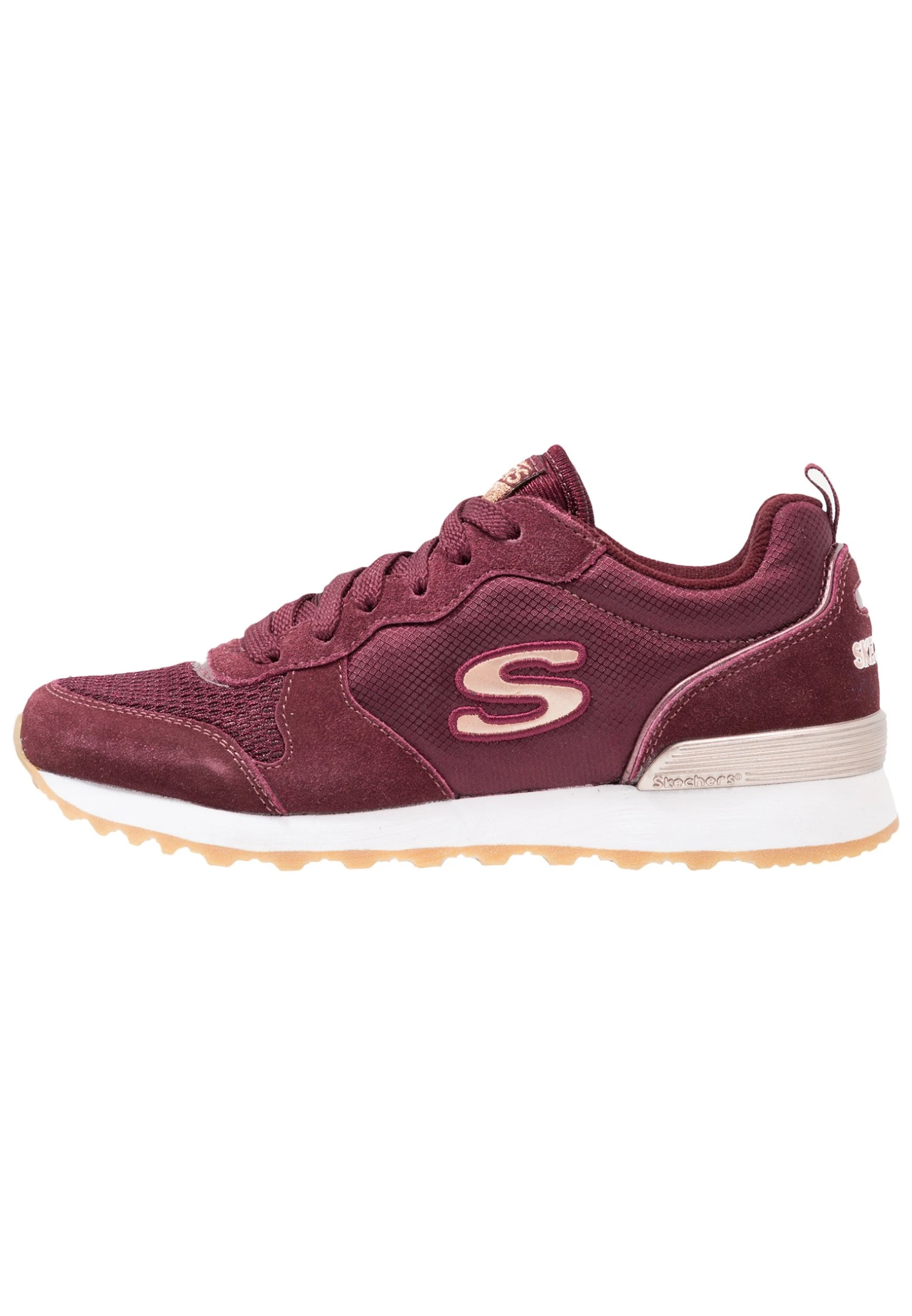 Sneakers Laag - Burgundy/Rose Gold