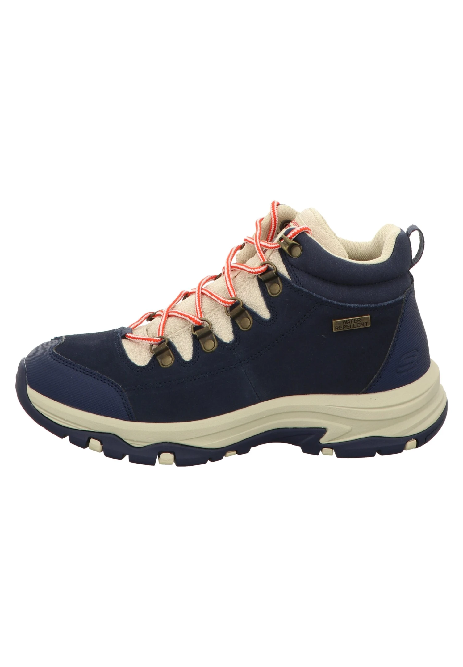 Trego - Snowboots- Navy Suede/ Natural Mesh