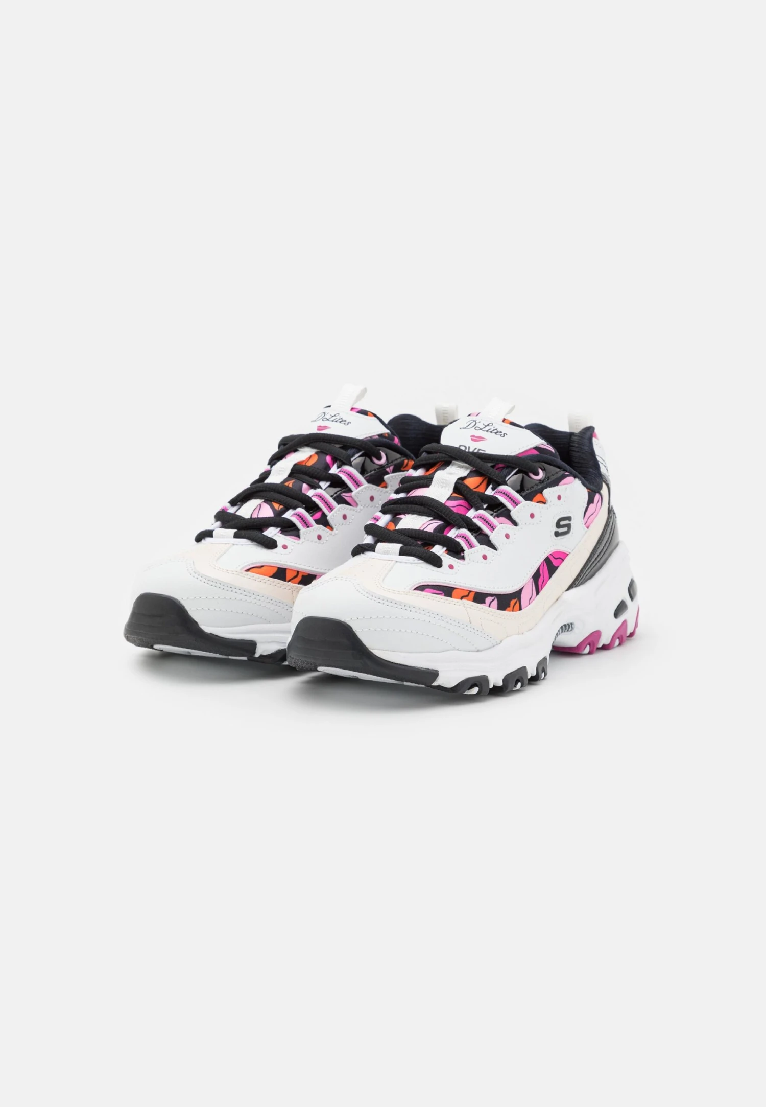 D'Lites Diane Von Fürstenberg - Sneakers Laag - White/Black /Pink