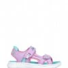 Skechers Flex Splash Girls Light Violet Turquoise