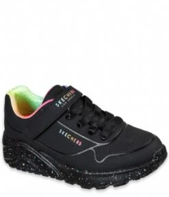 Skechers Uno Lite Rainbow Specks Black Multi