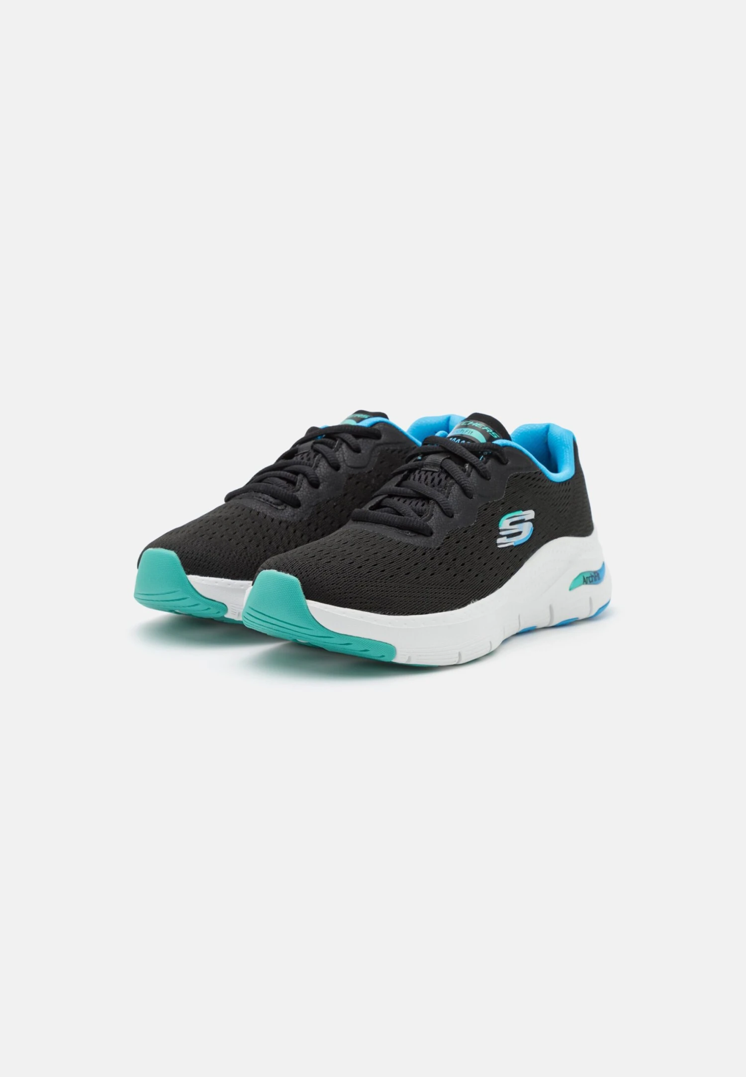 Arch Fit - Sneakers Laag - Black/Aqua