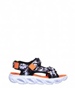 Skechers Hypno Splash Sun Breaks Black Grey Orange
