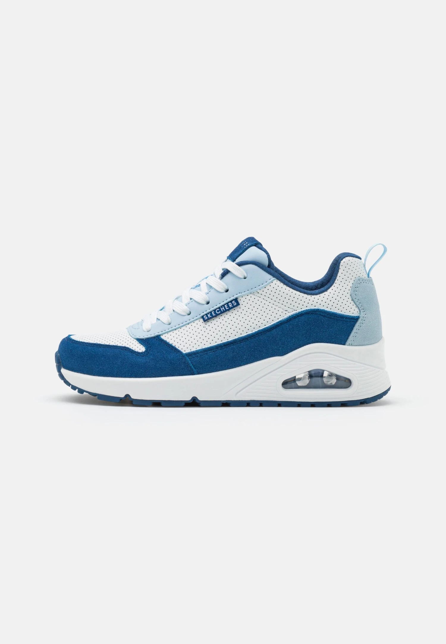 Uno - Sneakers Laag - Blue/White