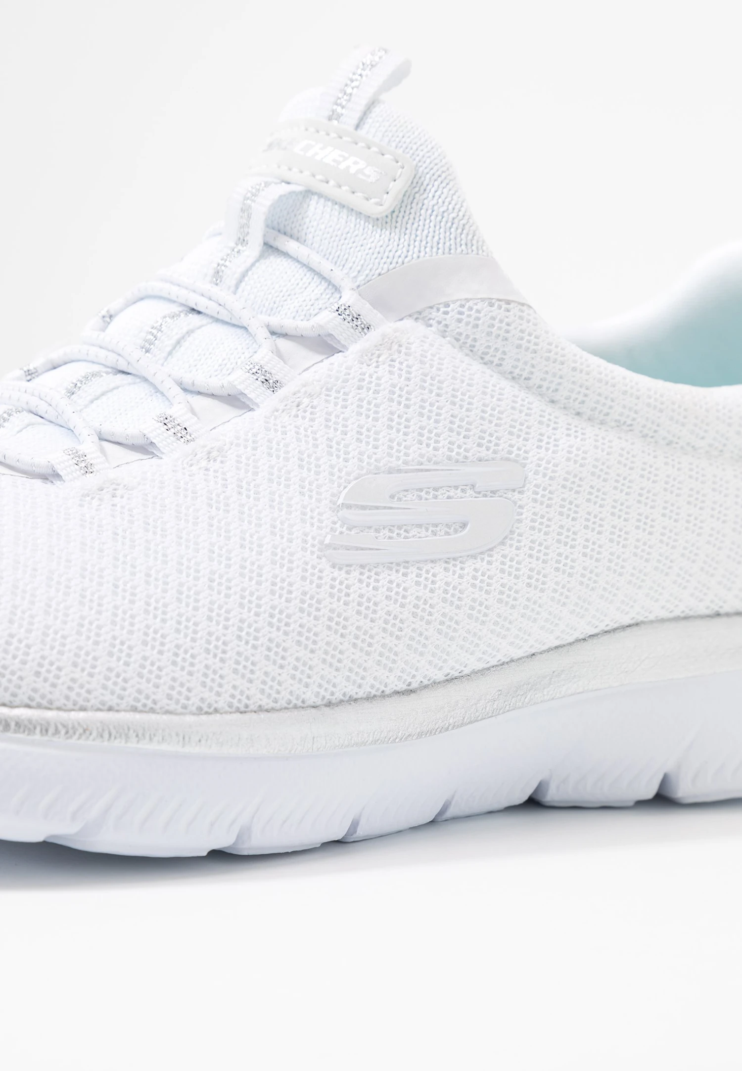 Summits Wide Fit - Sneakers Laag - White/Silver