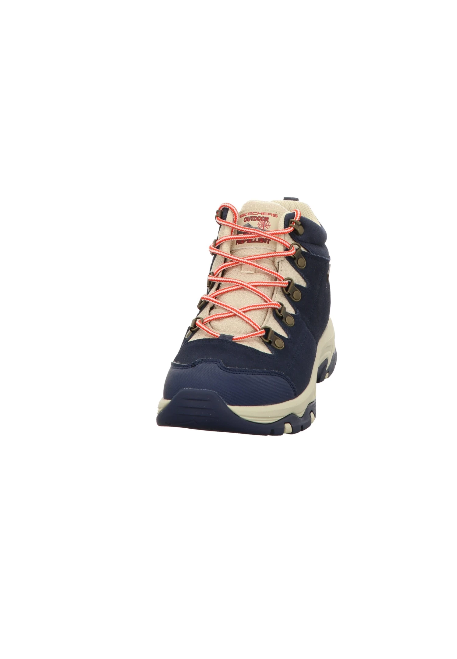 Trego - Snowboots- Navy Suede/ Natural Mesh