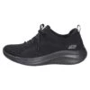 Ultra Flex- Sneakers Laag - Black Knit/Trim