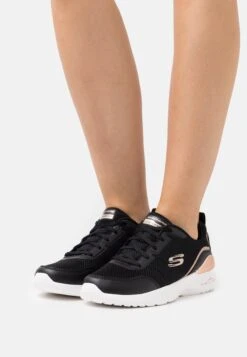 Skechers Skech Air Dynamight - Sneakers Laag - Black/Rose Gold