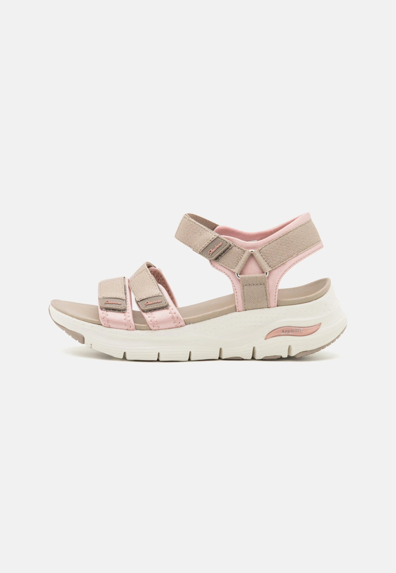 Arch Fit - Outdoorsandalen - Taupe Webbing/Pink Neoprene