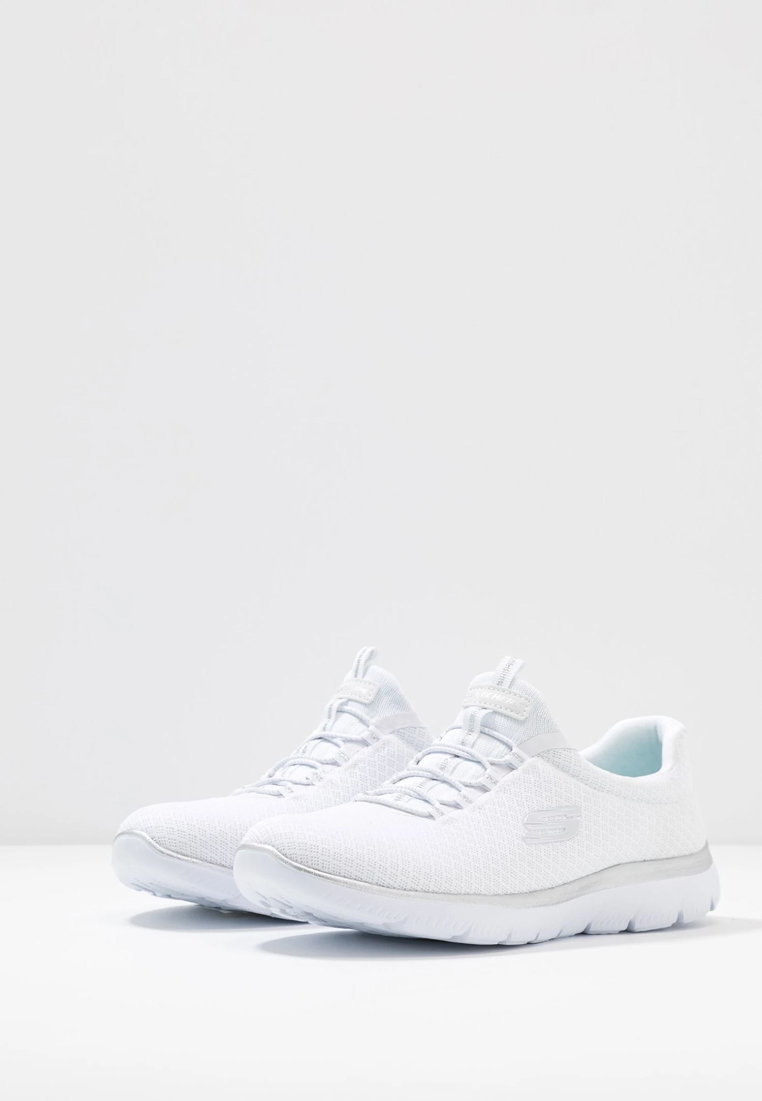 Summits Wide Fit - Sneakers Laag - White/Silver