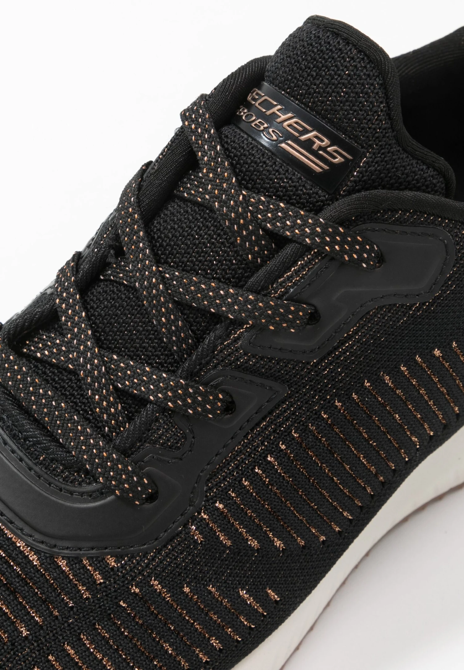 Bobs Squad - Sneakers Laag - Black/Rose Gold