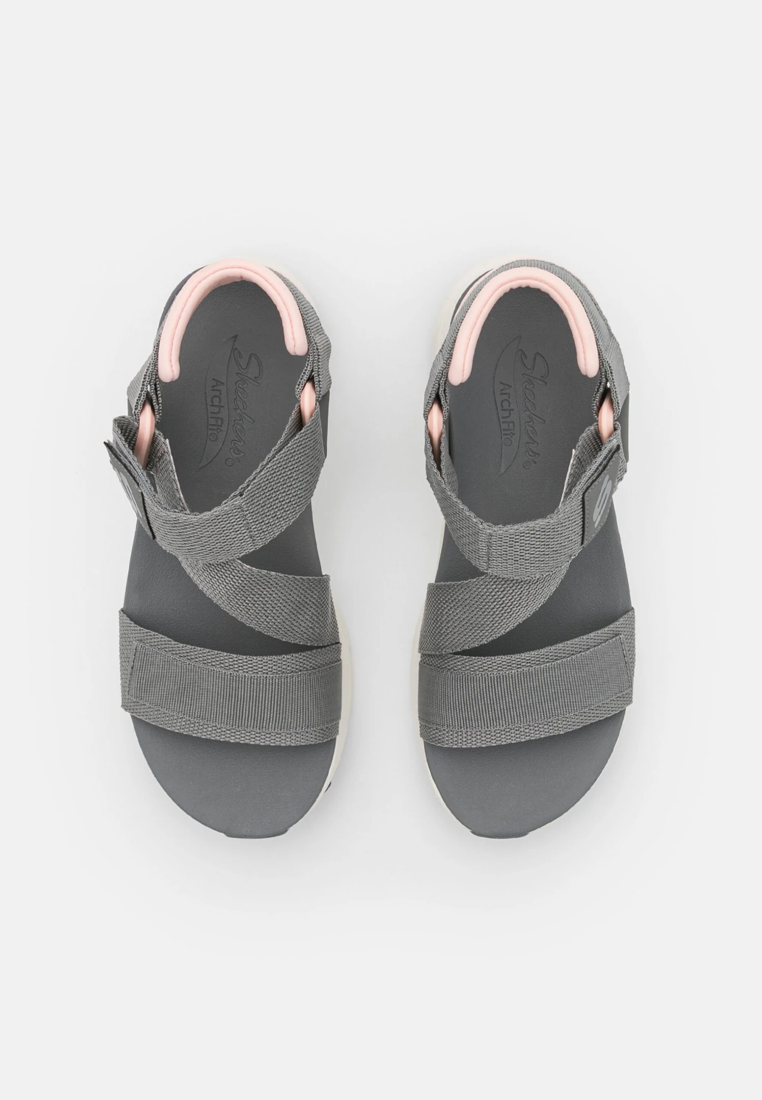 Arch Fit - Sandalen Met Plateauzool - Gray/Pink