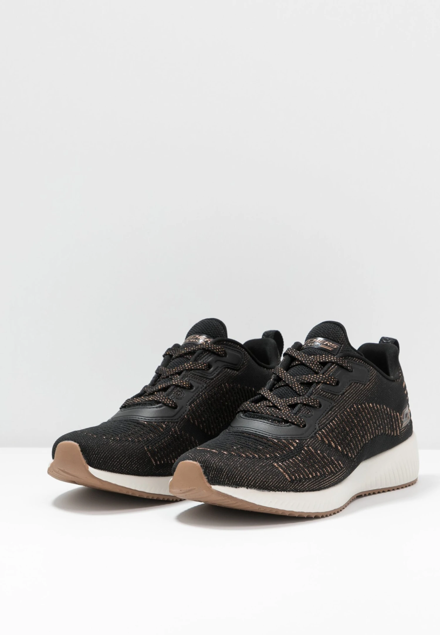 Bobs Squad - Sneakers Laag - Black/Rose Gold