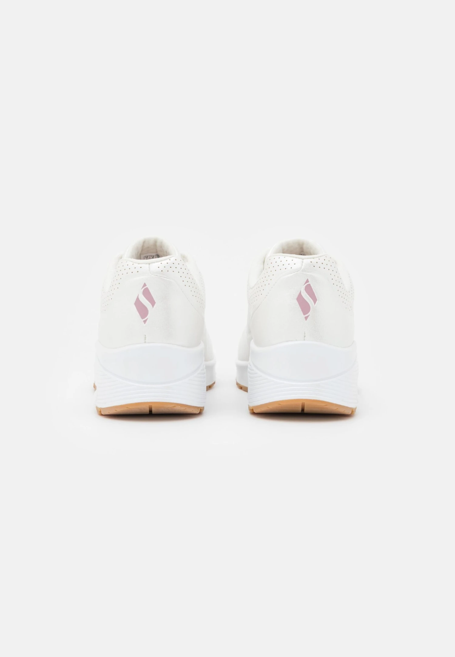 Uno - Sneakers Laag - White/Light Pink