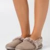 Skechers Cozy Campfire - Pantoffels - Dark Taupe