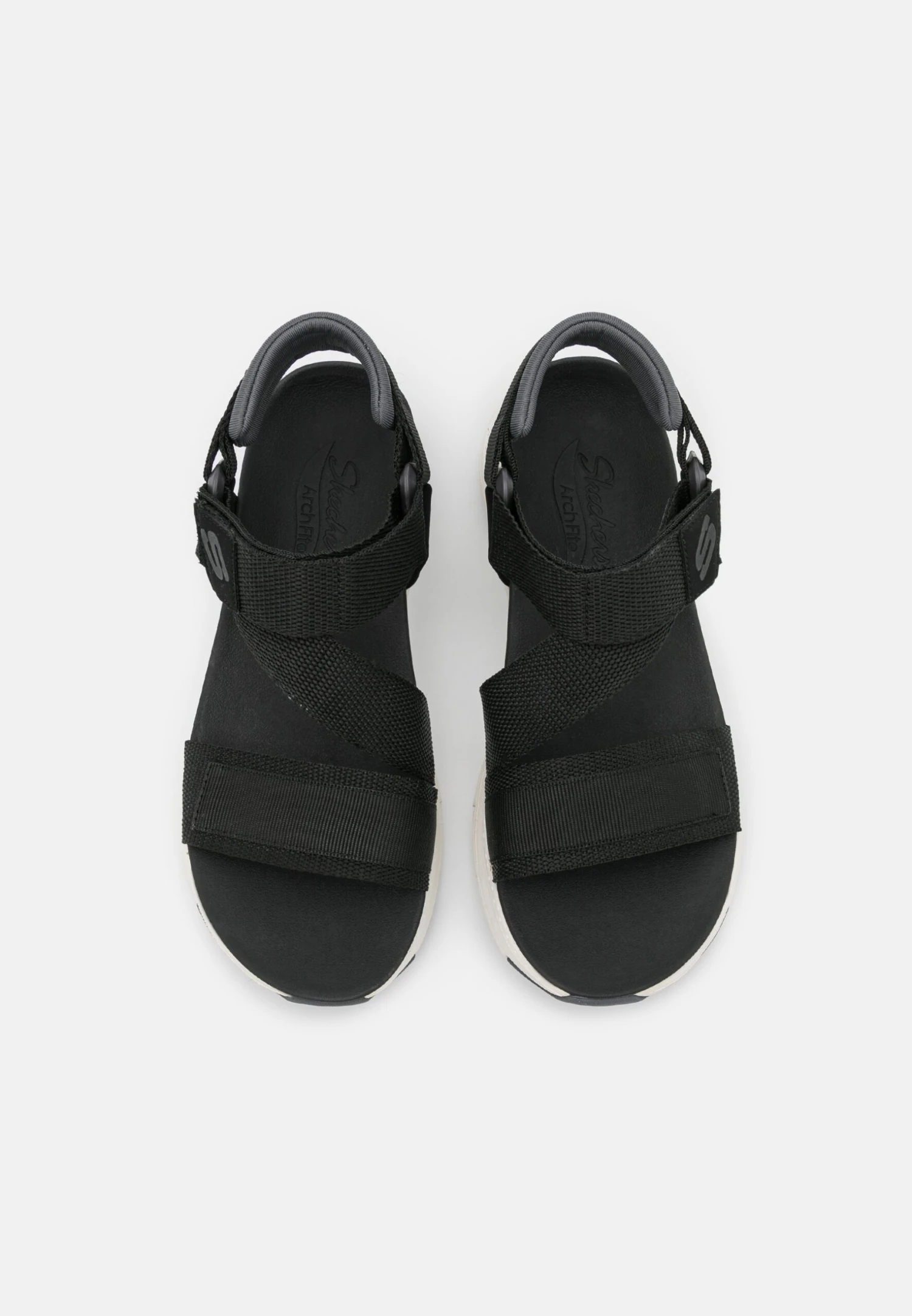 Arch Fit - Sandalen Met Plateauzool - Black/Charcoal