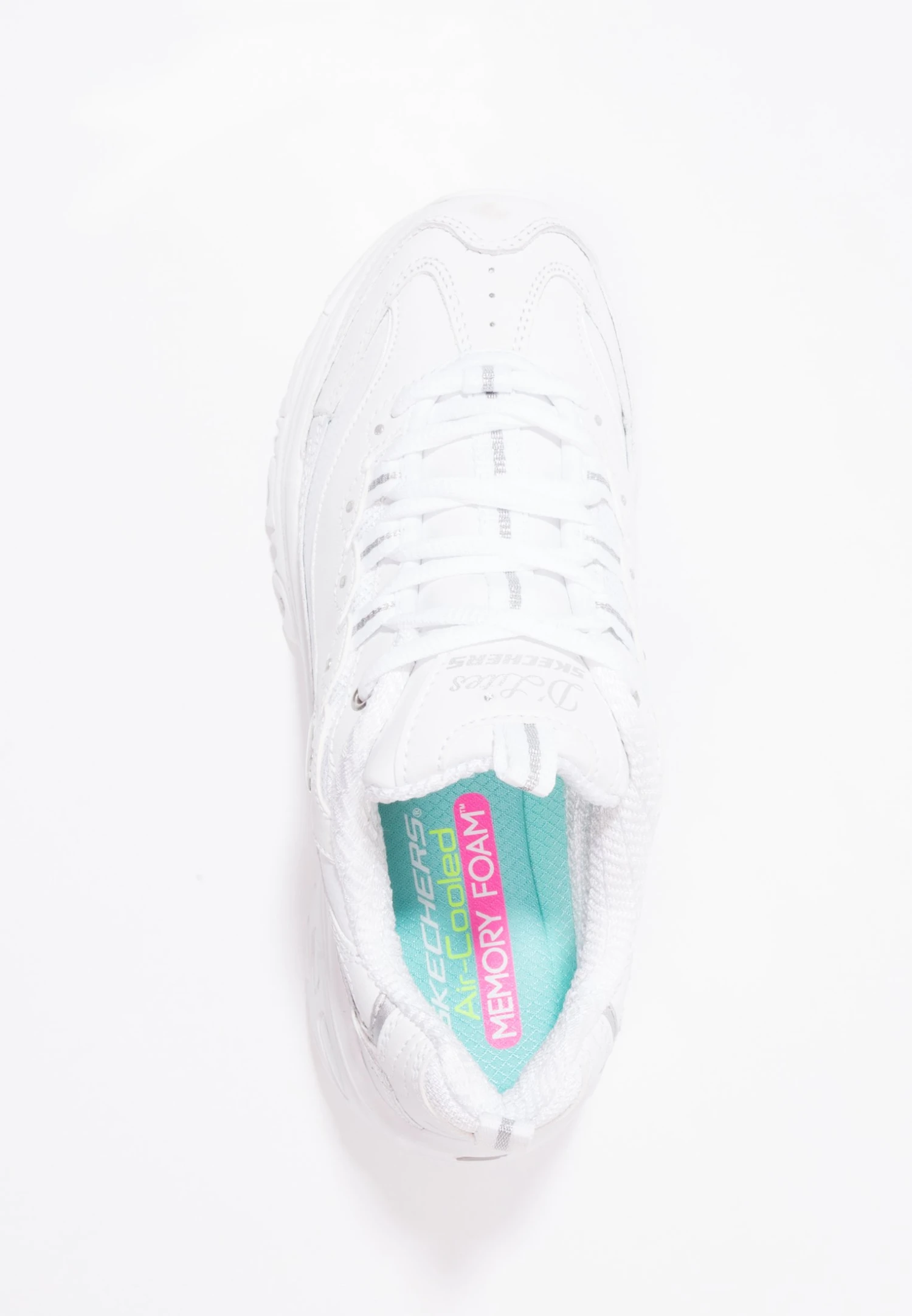 D'Lites - Sneakers Laag - White/Silver