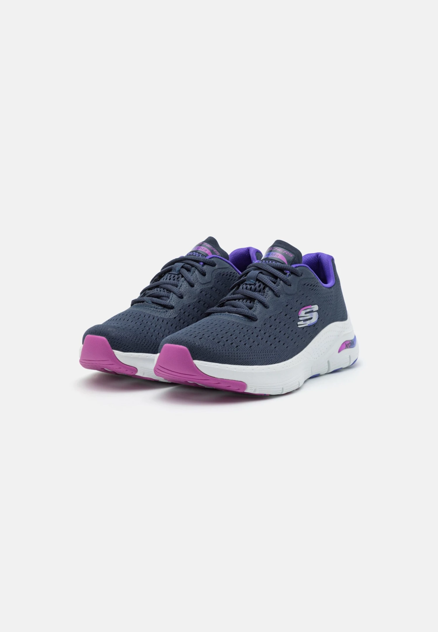 Arch Fit - Sneakers Laag - Navy/Purple